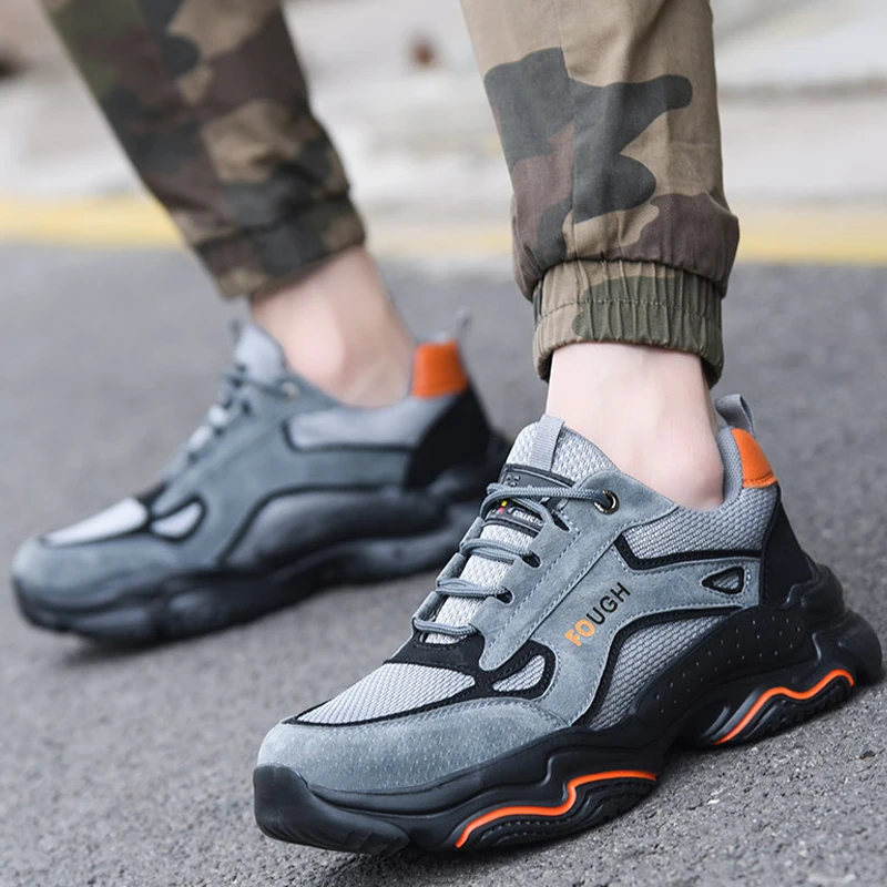 Indestructible Sneakers Male Work Shoes Fashion Safety Shoes Men Anti-smash Anti-puncture Work Boots Men Industrial Shoes
Indestructible Sneakers Male Work Shoes Fashion Safety Shoes Men Anti-smash Anti-puncture Work Boots Men Industrial Shoes