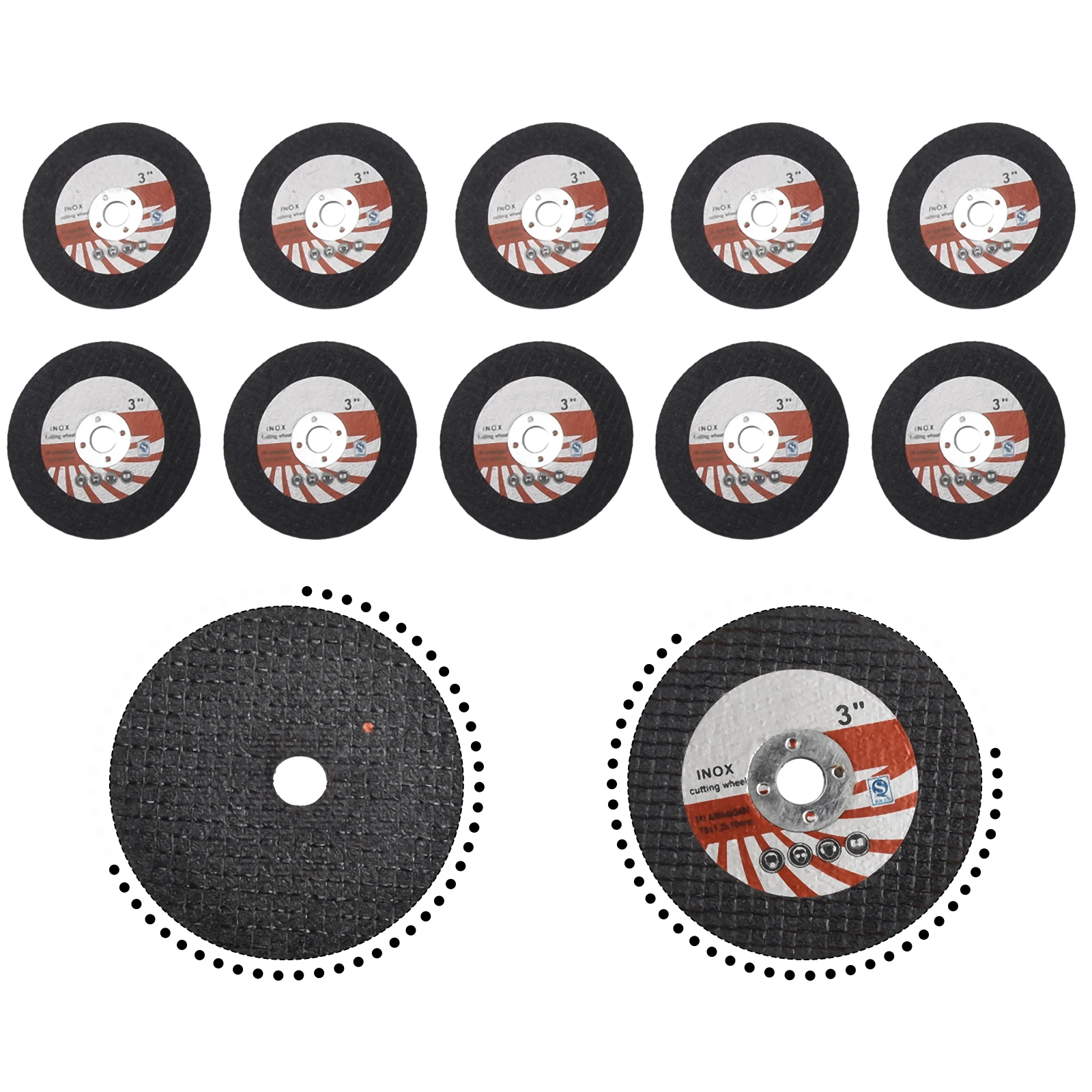 Parts Cutting Disc 75mm Circular Wheel Cutting Disc Equipment For Angle Grinder Grinding Repair Kits Universal
Parts Cutting Disc 75mm Circular Wheel Cutting Disc Equipment For Angle Grinder Grinding Repair Kits Universal