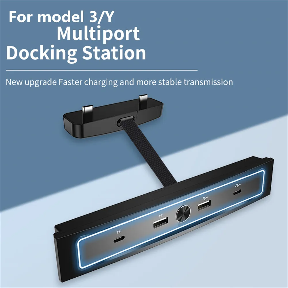 For Tesla Model 3 Y 2021-2022 Quick Charger USB Shunt HUB Intelligent Docking Station Car Adapter Powered Splitter Extension
For Tesla Model 3 Y 2021-2022 Quick Charger USB Shunt HUB Intelligent Docking Station Car Adapter Powered Splitter Extension