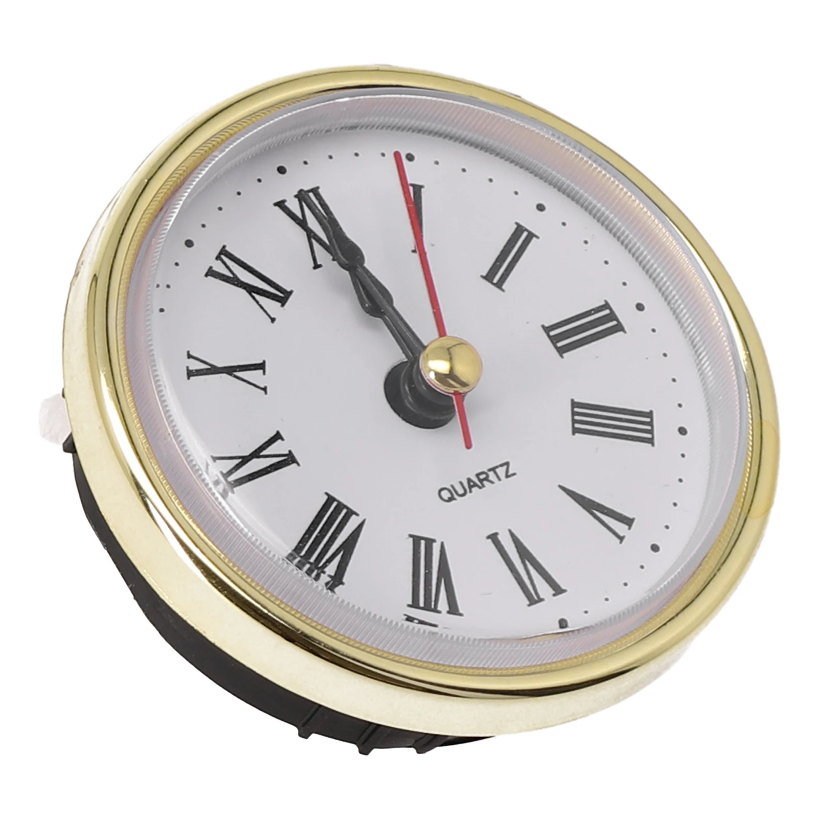 

High Quality Durable Useful Inserts Movement Quartz Clock Insert Clock Inserts 1pc 65MM Gold Color Replacement