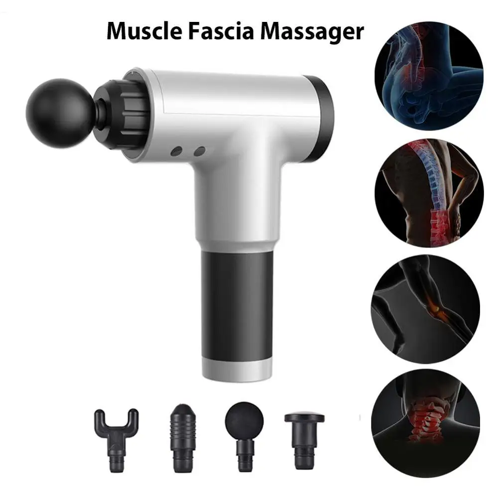 

Massager Gun Cordless Rechargeable Muscle Stimulator Deep Tissue Massager Body Relaxation Slimming Shaping Pain Relief