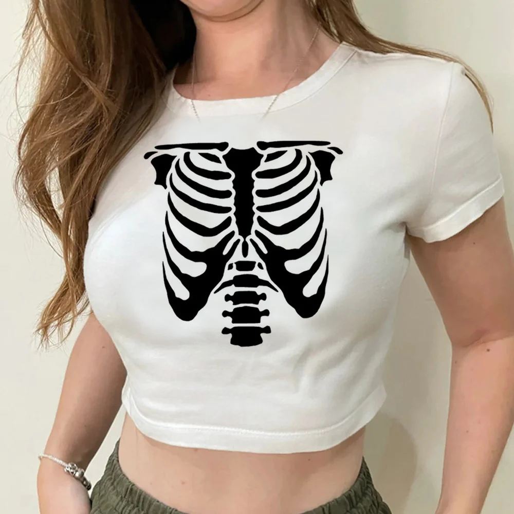 Skeleton trashy fairycore korean fashion crop top Woman kawai aesthetic fairycore hippie t-shirts
Skeleton trashy fairycore korean fashion crop top Woman kawai aesthetic fairycore hippie t-shirts