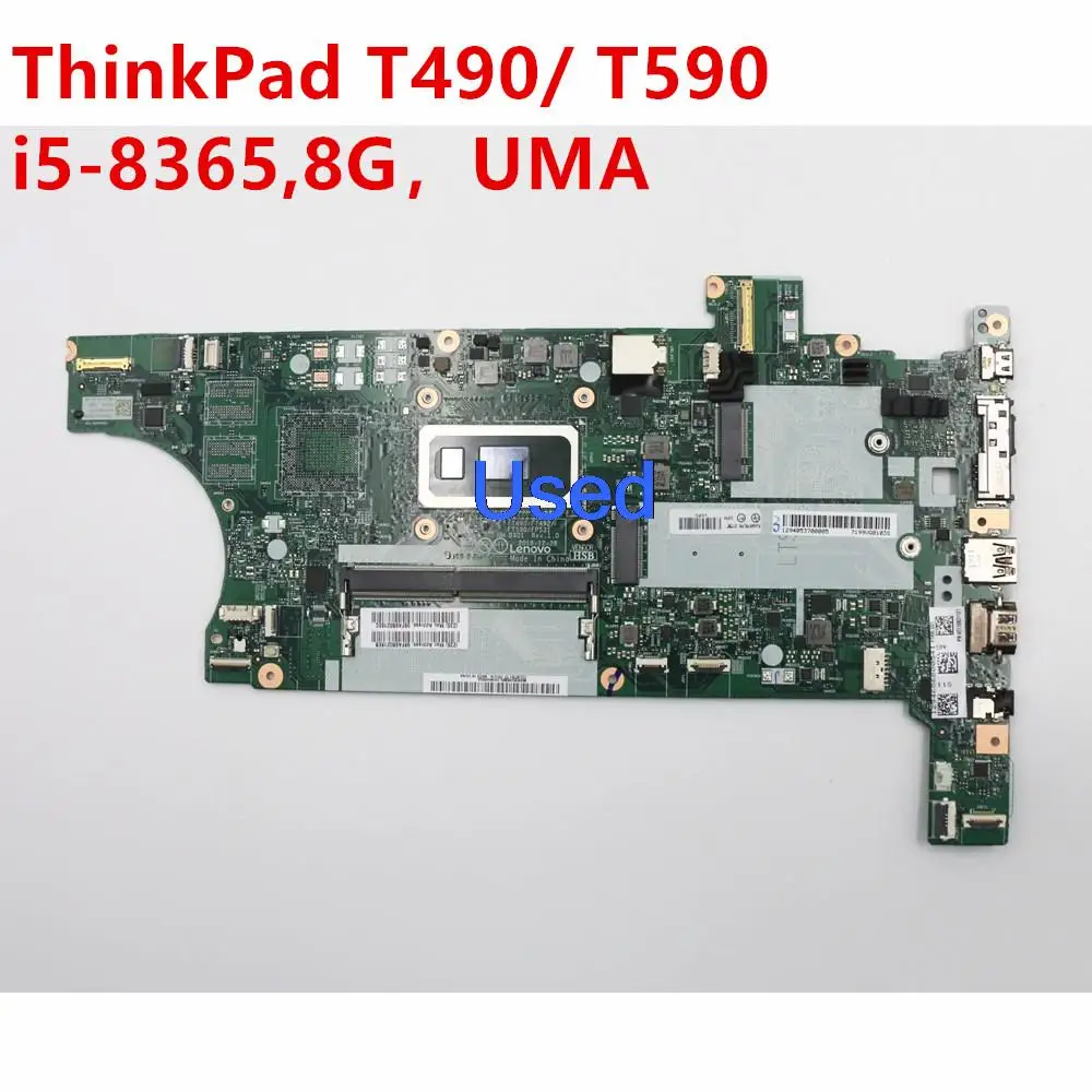Бывшая в употреблении материнская плата для Lenovo Thinkpad T490 T590 материнская плата i5-8365U 8GB RAM UMA 01YT397 01YT395
Бывшая в употреблении материнская плата для Lenovo Thinkpad T490 T590 материнская плата i5-8365U 8GB RAM UMA 01YT397 01YT395