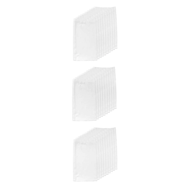 

30 Pack Pool Filter Basket Socks Excellent Savers White For Pool Filters, Baskets And Skimmers