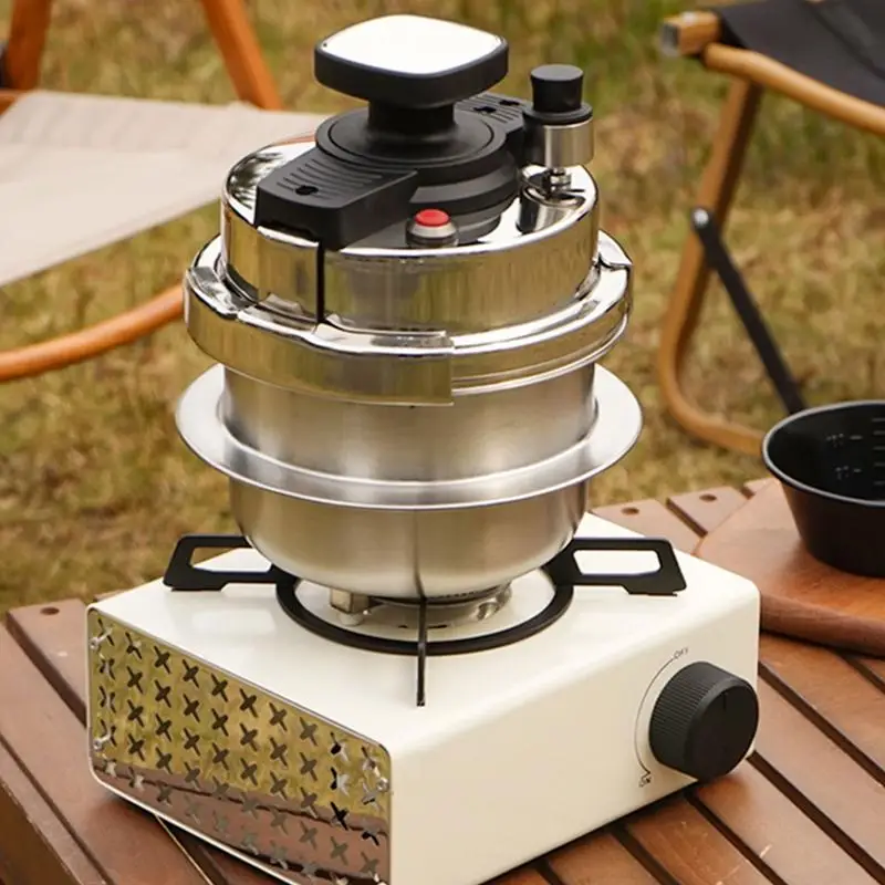 1.2L Outdoor Camping Small Pressure Cooker 304 Stainless Steel Portable Rice Cooker For Kitchen Cooking Tool Pressure Cooker
1.2L Outdoor Camping Small Pressure Cooker 304 Stainless Steel Portable Rice Cooker For Kitchen Cooking Tool Pressure Cooker