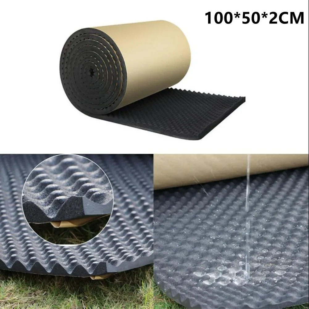 100*50cm Acoustic Foam Insulation Wall Car Studio Sound-Proof Dampening Pad Heat Sound Insulation Mat Sound Noise Deadener Foam
100*50cm Acoustic Foam Insulation Wall Car Studio Sound-Proof Dampening Pad Heat Sound Insulation Mat Sound Noise Deadener Foam