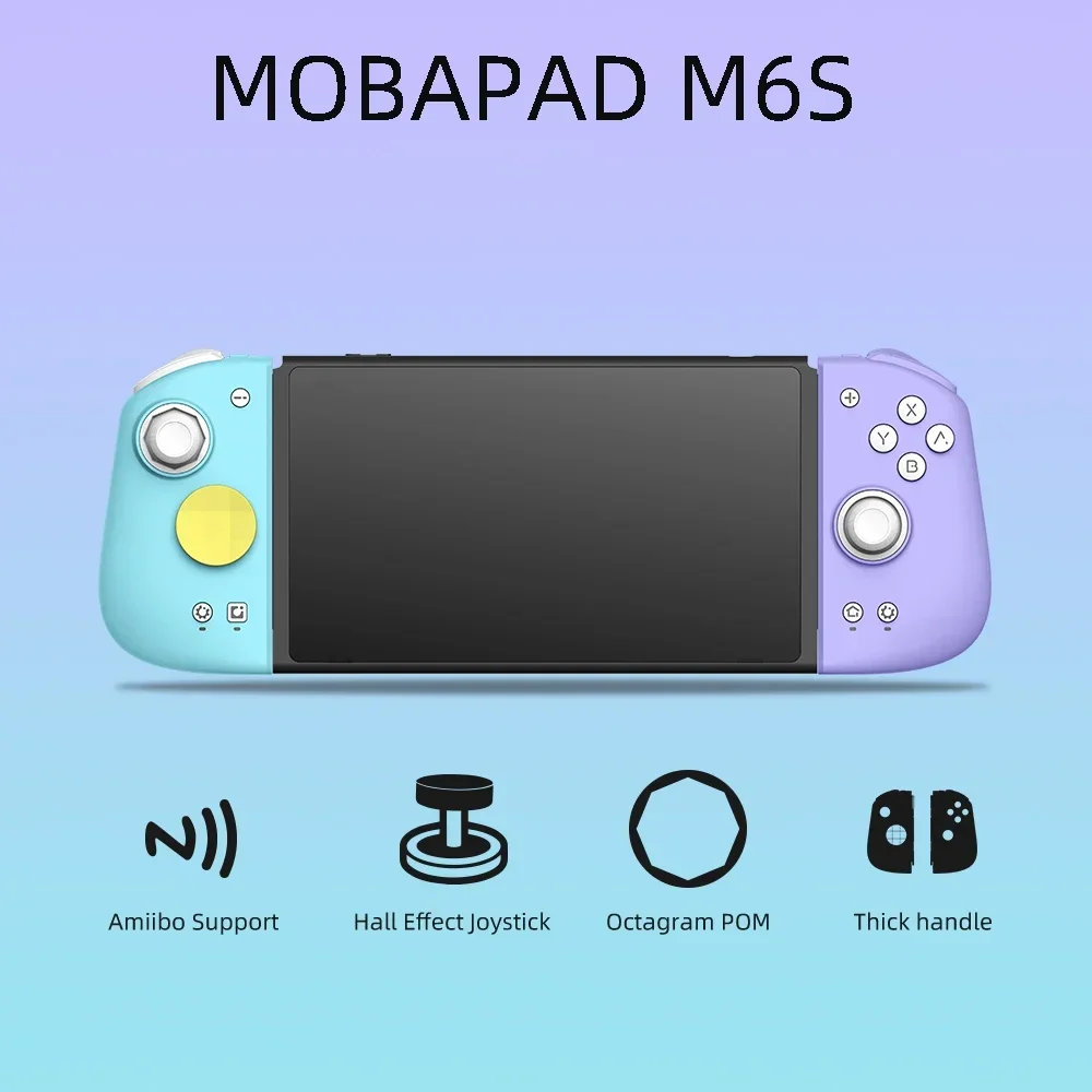 

MOBAPAD Hall-linear Twin Star 2nd for switch controller Joypad HD vibration Bluetooth tactile NS game gamepad Omron joystick