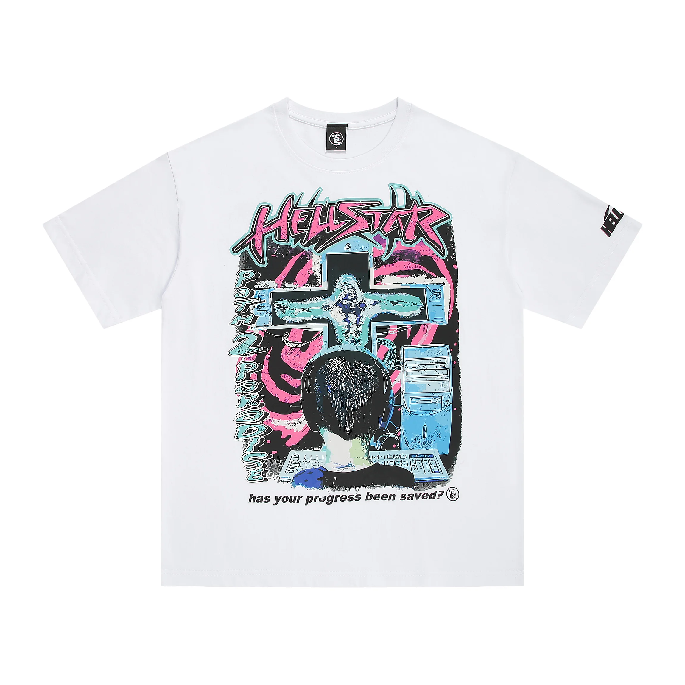 New Fashion Men Clothing Graphic T Shirts Short Sleeve O-Neck Hellstar 100% Cotton Loose Fit 3d Printed Unisex Summer Tops Tees
New Fashion Men Clothing Graphic T Shirts Short Sleeve O-Neck Hellstar 100% Cotton Loose Fit 3d Printed Unisex Summer Tops Tees
