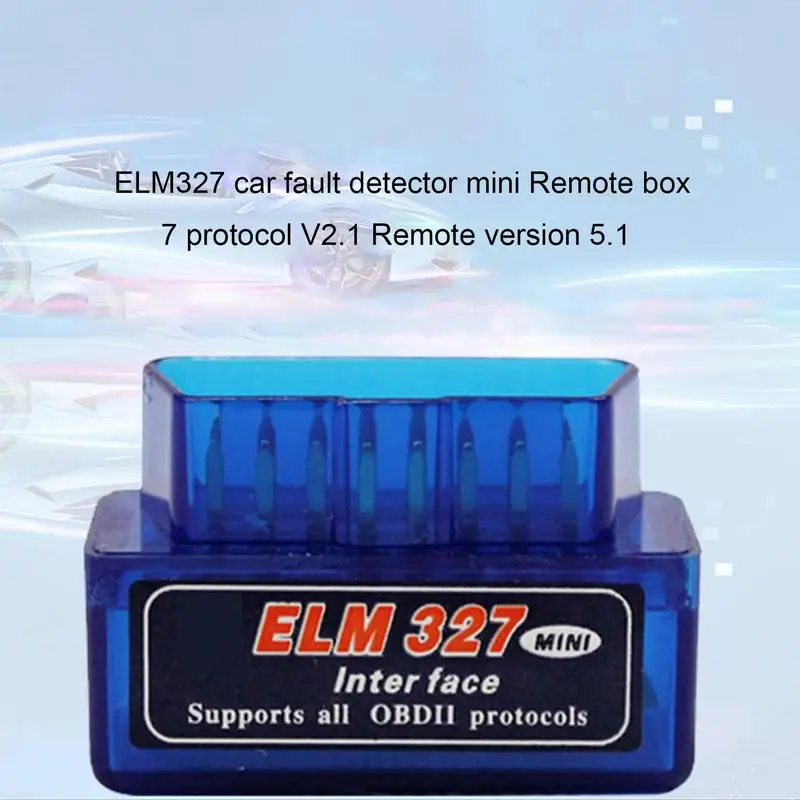 Car Fault Detector ELM 327 Mini V2.1Bluetooth. Detector OBD Dual Mode 5.1 Mini V2.1 Blue Tooth Car Malfunction Detector
Car Fault Detector ELM 327 Mini V2.1Bluetooth. Detector OBD Dual Mode 5.1 Mini V2.1 Blue Tooth Car Malfunction Detector