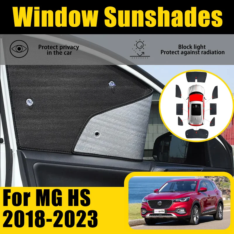Car Full Covers Sunshade For MG HS 2018-2023 2019 Plug-in EHs Phev Sunshades Car Anti-UV Sun Visor Window Coverage Accessories 
Car Full Covers Sunshade For MG HS 2018-2023 2019 Plug-in EHs Phev Sunshades Car Anti-UV Sun Visor Window Coverage Accessories
