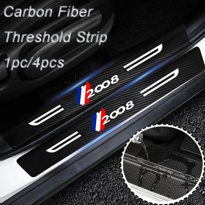 Car Door Threshold Stickers for Peugeot 2008 Emblem Sill Kick Plate Interior Decoration Styling Strip Anti Scratch Guard Film
Car Door Threshold Stickers for Peugeot 2008 Emblem Sill Kick Plate Interior Decoration Styling Strip Anti Scratch Guard Film