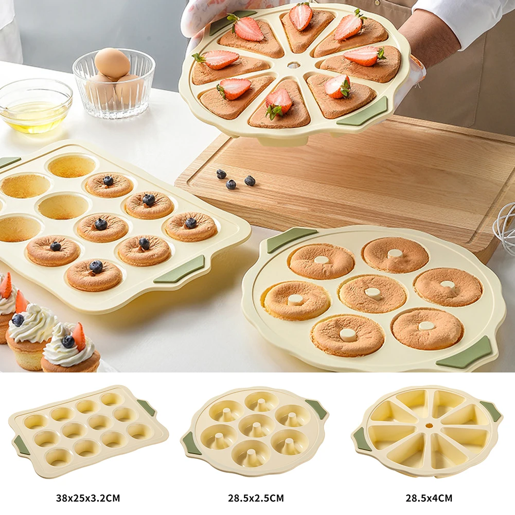 Silicone Baking Mold Reusable Cupcake Muffin Baking Pan Doughnut Triangle Cake Baking Cup Mold For Cake Chocolate Jelly Pudding
Silicone Baking Mold Reusable Cupcake Muffin Baking Pan Doughnut Triangle Cake Baking Cup Mold For Cake Chocolate Jelly Pudding
