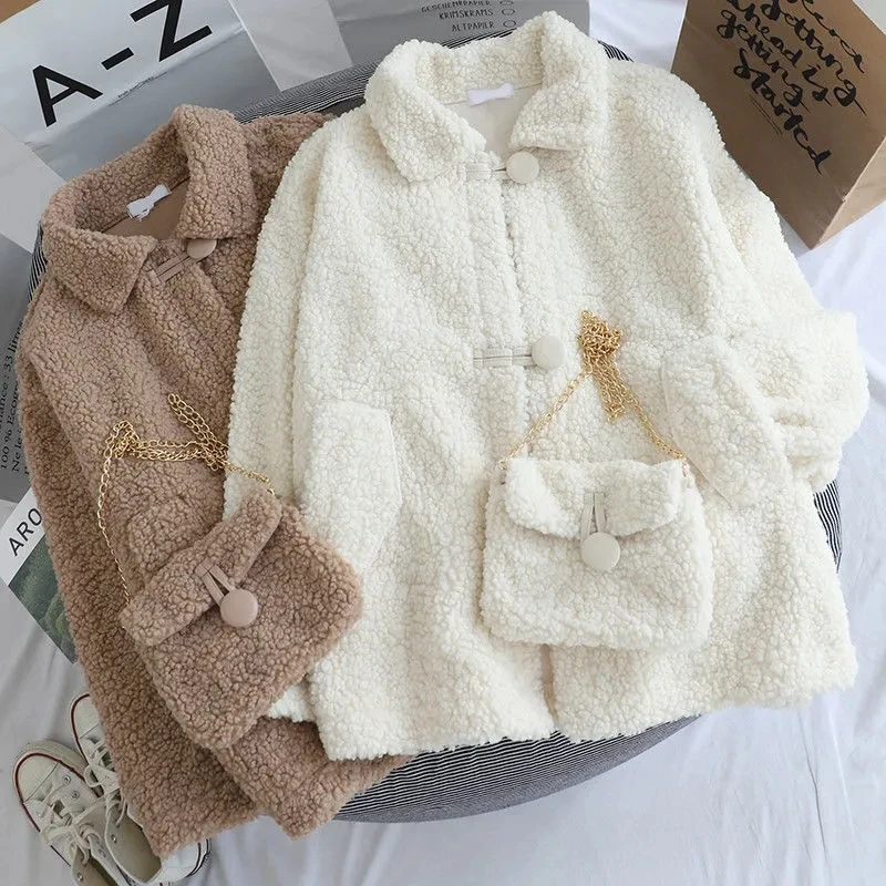 Lamb Wool Coat Womens 2022 Autumn Winter New Fashion Loose Sweater Cardigan Jacket Womens Plus Velvet Thick Warm Sweaters
Lamb Wool Coat Womens 2022 Autumn Winter New Fashion Loose Sweater Cardigan Jacket Womens Plus Velvet Thick Warm Sweaters
