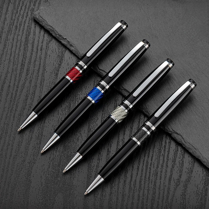 Luxury Superior Quality Metal Rotating Carbon Fiber Ballpoint Pen Business Gift Turning Oil Pen Stationery Gifts Office Supplies
Luxury Superior Quality Metal Rotating Carbon Fiber Ballpoint Pen Business Gift Turning Oil Pen Stationery Gifts Office Supplies