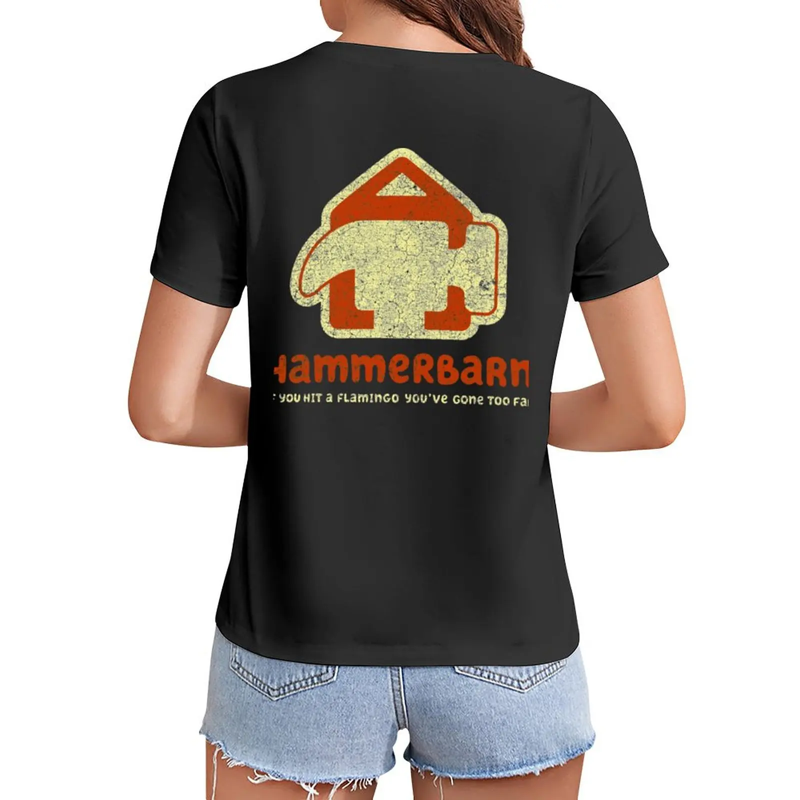 Hammerbarn Vintage T-Shirt Short sleeve tee animal prinfor customs graphics T-shirts for Women
Hammerbarn Vintage T-Shirt Short sleeve tee animal prinfor customs graphics T-shirts for Women