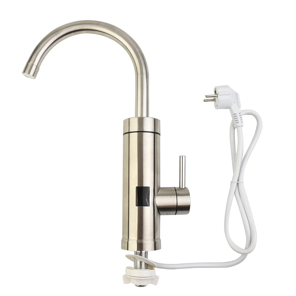 Stainless Steel Electric Faucet Water Heater Fast Heating 1 1m Long Power Line Digital Display Easy Installation
Stainless Steel Electric Faucet Water Heater Fast Heating 1 1m Long Power Line Digital Display Easy Installation