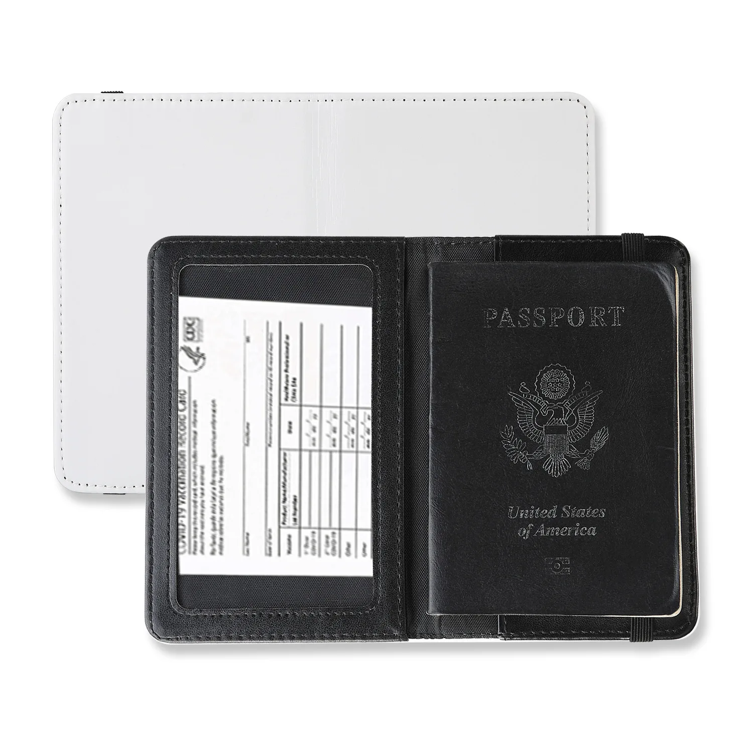 5pcs Sublimation PU Passport Holder Cover Blank Travel Passport Holder Cover Card Holders for heat Transfer
5pcs Sublimation PU Passport Holder Cover Blank Travel Passport Holder Cover Card Holders for heat Transfer