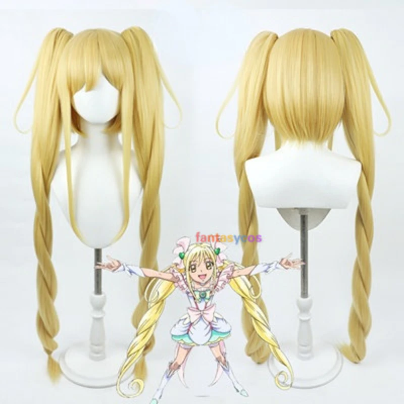 Anime Happiness Charge Pretty Cure Sakagami Ayumi Cosplay Wig Golden Yellow Ponytail Heat Resistant Hair Halloween Wig + Wig Cap
Anime Happiness Charge Pretty Cure Sakagami Ayumi Cosplay Wig Golden Yellow Ponytail Heat Resistant Hair Halloween Wig + Wig Cap