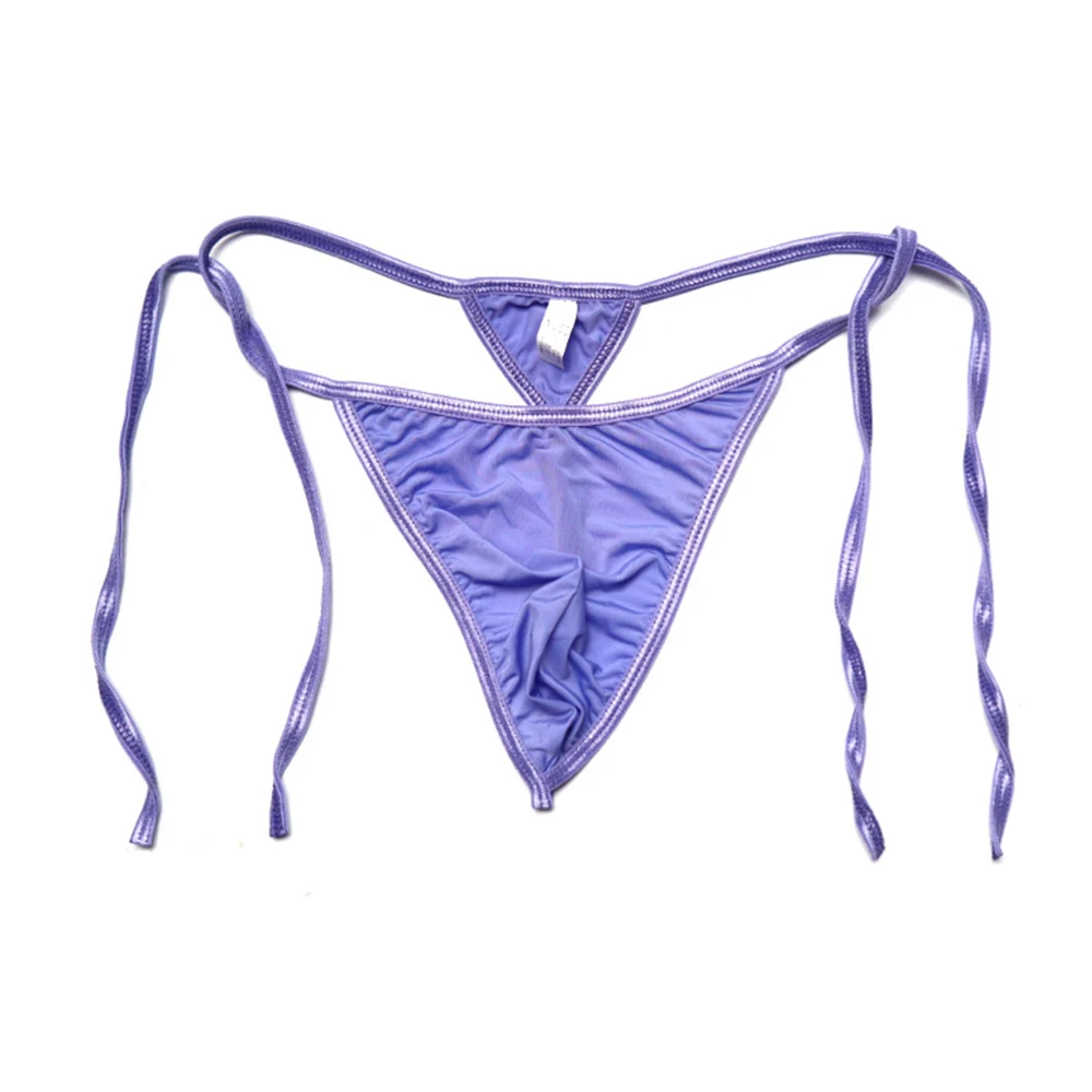 T-back Thong Men Sexy Lace-up G-string Men's Strap Underwear Leotard Underpants Gay Male Sexy Tether Bikini Briefs Pure Color
T-back Thong Men Sexy Lace-up G-string Men's Strap Underwear Leotard Underpants Gay Male Sexy Tether Bikini Briefs Pure Color
