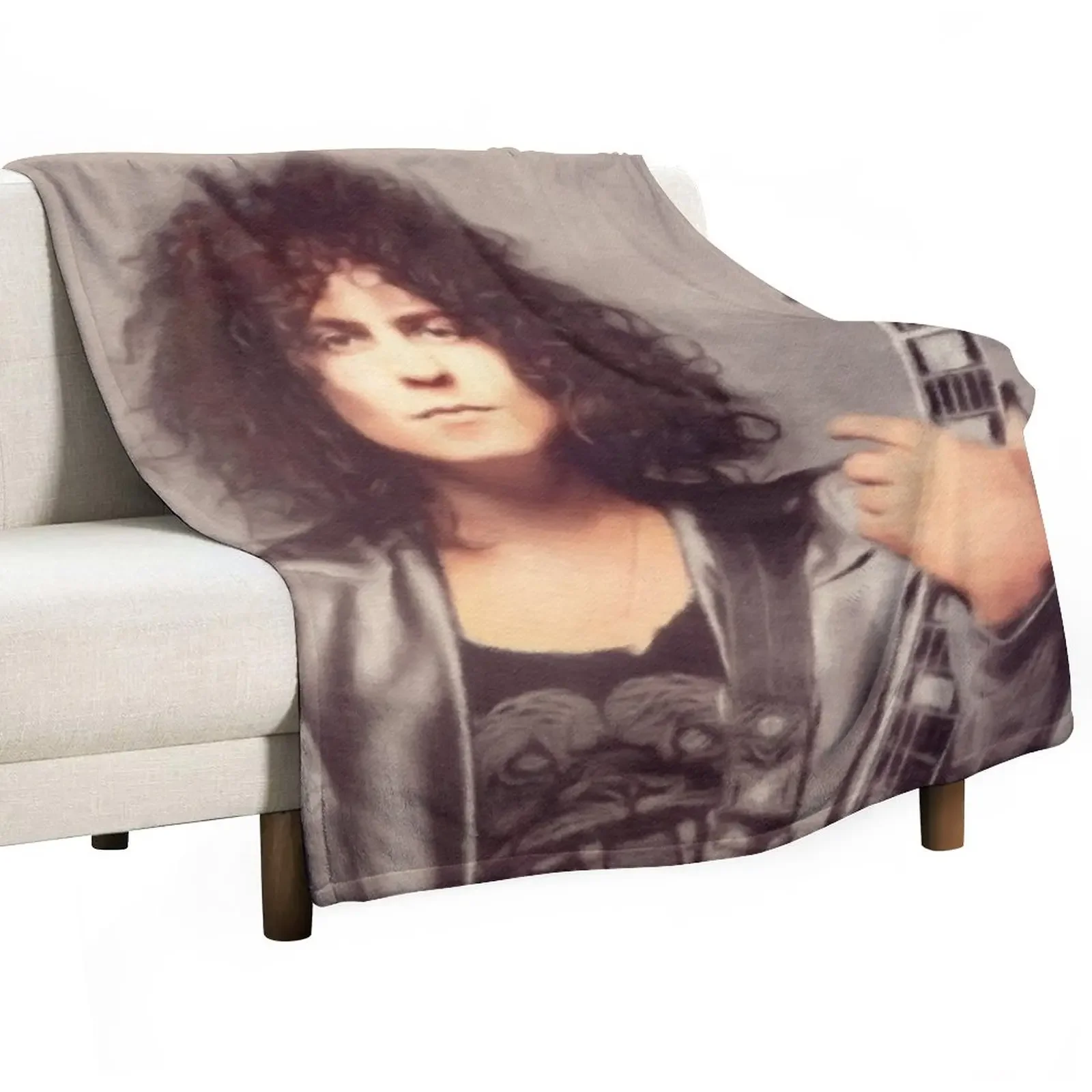 

Marc Bolan, Music Legend Throw Blanket halloween Cute Shaggy Soft Plaid Blankets