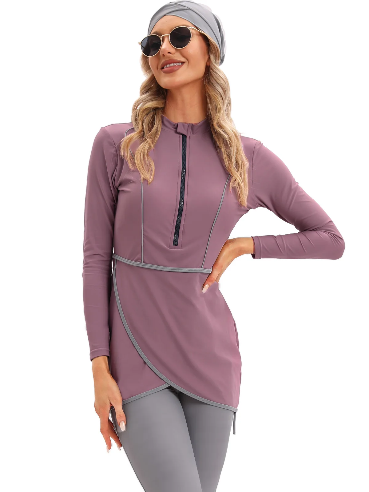 Swimsuits woman 2023 New Muslim Swimsuit Three Piece Set Conservative Sun Protection Burkini Built-in Chest Pad
Swimsuits woman 2023 New Muslim Swimsuit Three Piece Set Conservative Sun Protection Burkini Built-in Chest Pad