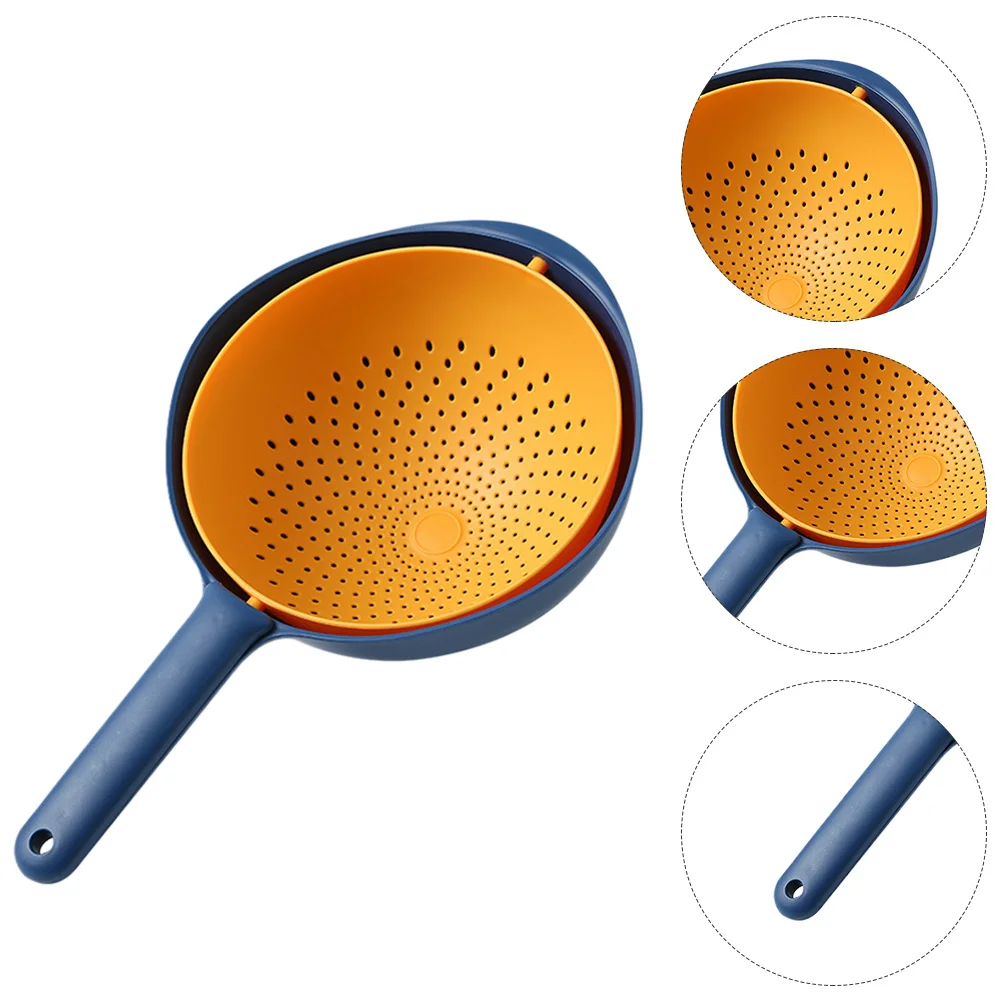Kitchen Strainer Colander Double Layer Washing Bowl Fruit And Vegetable Basket Drain Bowl Strainer for Vegetables Fruit Yellow
Kitchen Strainer Colander Double Layer Washing Bowl Fruit And Vegetable Basket Drain Bowl Strainer for Vegetables Fruit Yellow