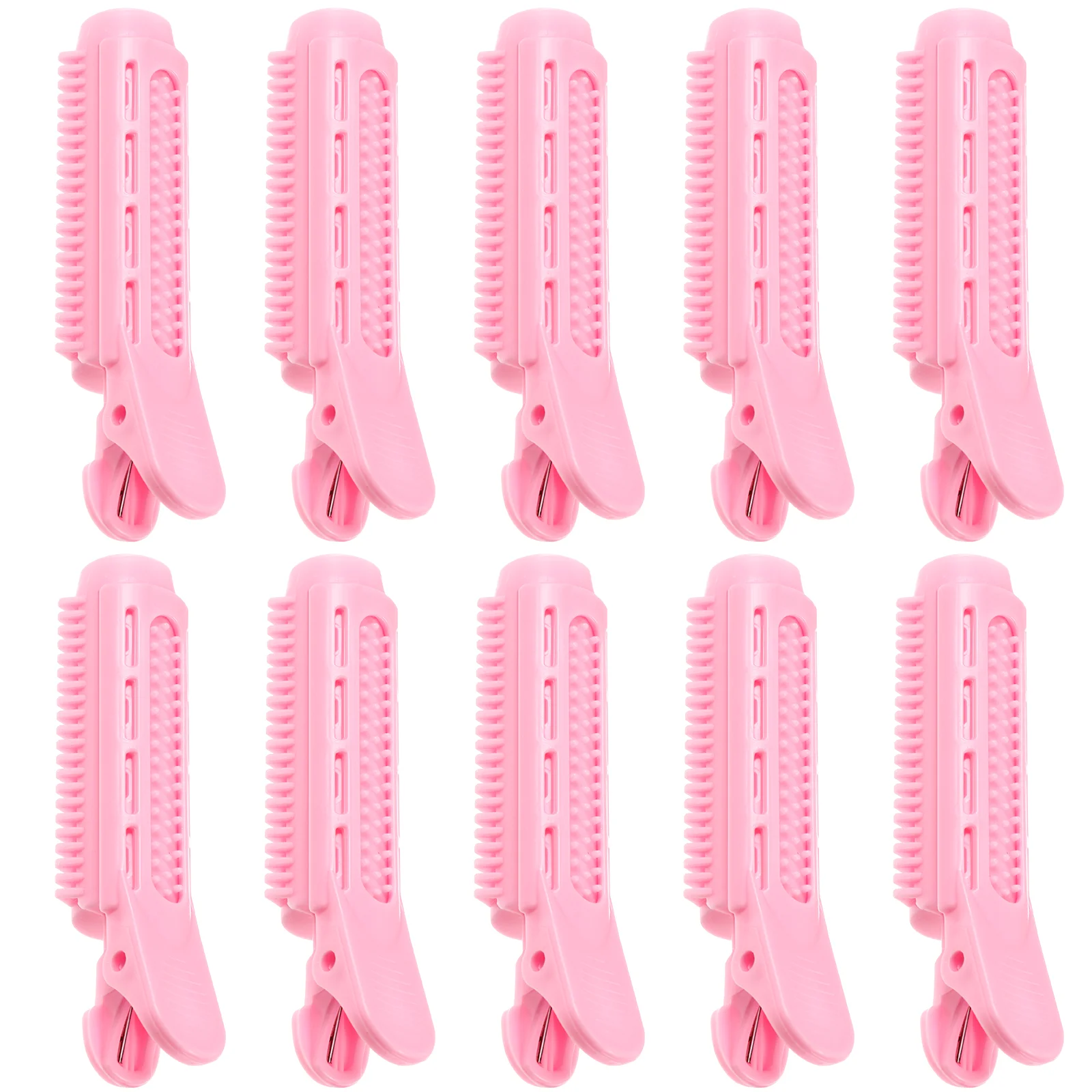

10 Pcs Hair Curler Root Clips Fluffy Bang Roller Curtain Bangs Abs Rollers for Short