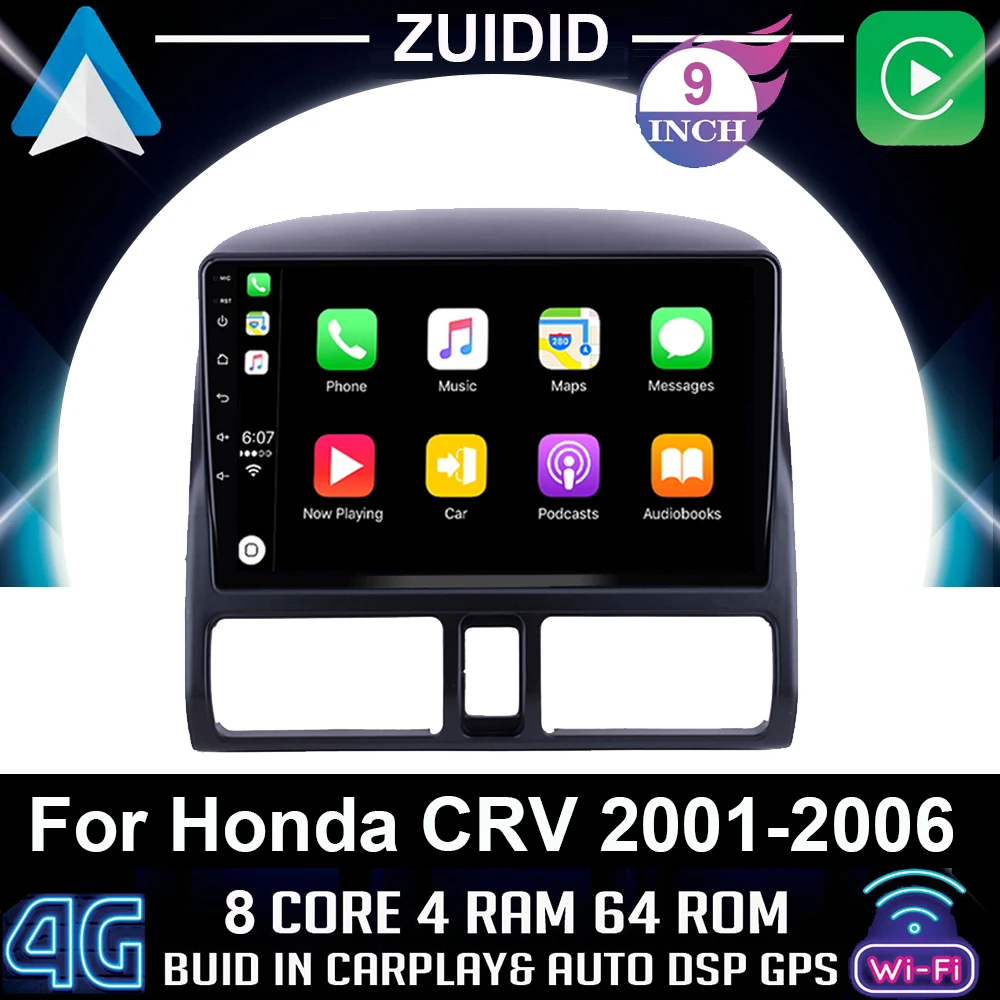 2 din Android 10.1 Auto Radio for Honda CR-V 2 CRV 2001-2006 Car Radio Car Multimedia player GPS Track Carplay 2din no dvd
2 din Android 10.1 Auto Radio for Honda CR-V 2 CRV 2001-2006 Car Radio Car Multimedia player GPS Track Carplay 2din no dvd