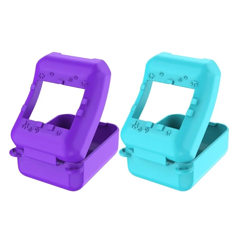 Силиконовый чехол для электронная игровая консоль для домашних животных, защитный корпус, защитный чехол, противоударные