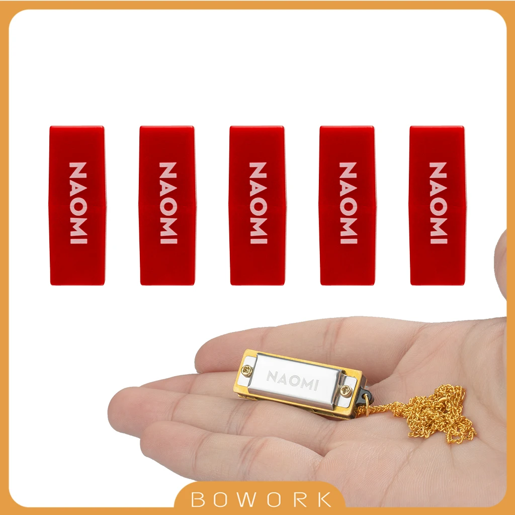 5PCS NAOMI Harmonica Necklace Miniature Little Lady Bronze Harmonica Reeds Delicious Jewelry Gift Instrument C Key Performance
5PCS NAOMI Harmonica Necklace Miniature Little Lady Bronze Harmonica Reeds Delicious Jewelry Gift Instrument C Key Performance