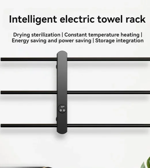 ECHOME Intellegent Electric Towel Warmer Towel Storage Rack Stainless Steel Constant Temperature Drying Bathroom Accessories
ECHOME Intellegent Electric Towel Warmer Towel Storage Rack Stainless Steel Constant Temperature Drying Bathroom Accessories