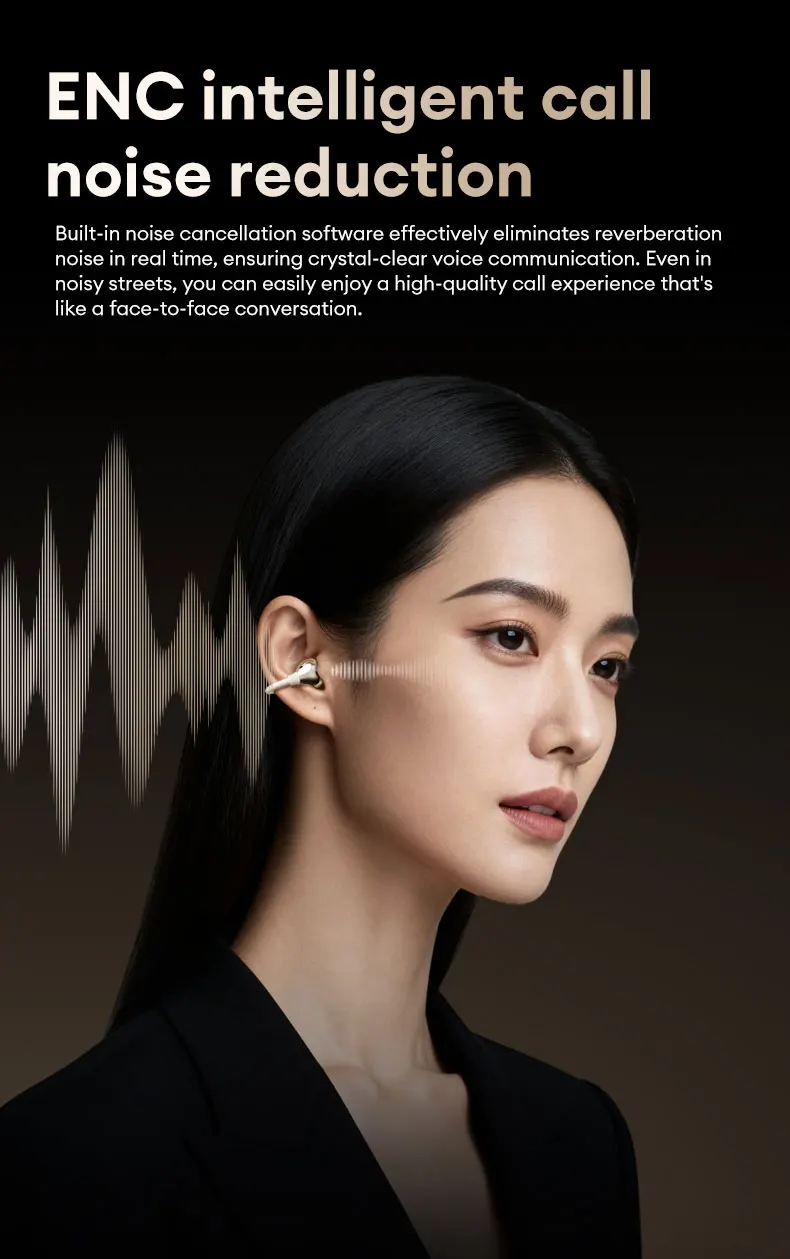 Sda7d9dae6e774610a6027a471f9acc6cP Lenovo RS106 OWS Ear Clip Bluetooth 6.0 Earphones Stereo Sound Sports Music Wireless Headphones Low Latency HD Call Earbuds New