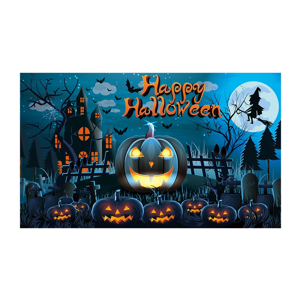Happy Halloween Tapestry Ghost Pumpkin Zombie Skeleton Head Wall Hanging Large Tapestry Home Room Garage DIY Party Decoration
Happy Halloween Tapestry Ghost Pumpkin Zombie Skeleton Head Wall Hanging Large Tapestry Home Room Garage DIY Party Decoration