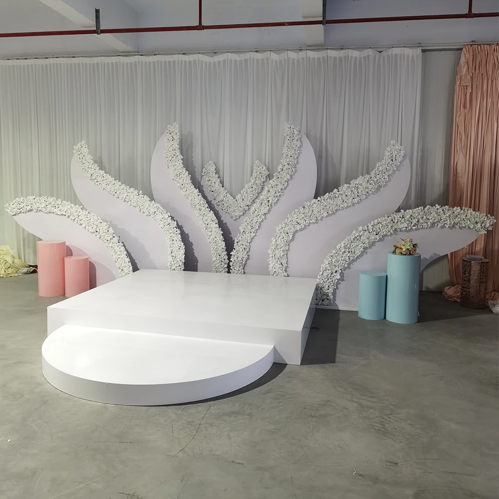Luxury Newest Design Acrylic White Wedding Flower Backdrop For Stand Decoration Marriage
Luxury Newest Design Acrylic White Wedding Flower Backdrop For Stand Decoration Marriage