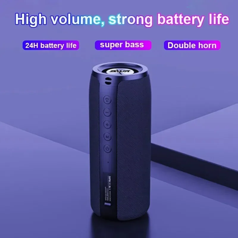 Portable Bluetooth Speaker Music Wireless Bass HiFi Speaker Outdoor Waterproof High-definition Sound Quality Speaker for Xiaomi
Portable Bluetooth Speaker Music Wireless Bass HiFi Speaker Outdoor Waterproof High-definition Sound Quality Speaker for Xiaomi