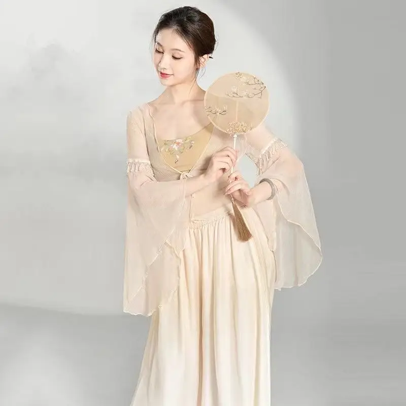 Hanfu Shayi Xianqi Dance Costume Chinese Classical Dance Lightweight And High Grade Chiffon
Hanfu Shayi Xianqi Dance Costume Chinese Classical Dance Lightweight And High Grade Chiffon