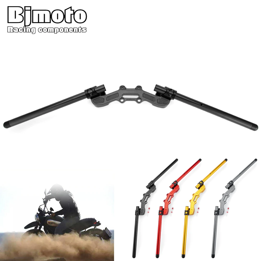 Motorcycle Clip on Adjustable Handlebars Handle Bar With Adapter For DUCATI Scrambler Cafe Racer Classic Desert Flat Track Pro
Motorcycle Clip on Adjustable Handlebars Handle Bar With Adapter For DUCATI Scrambler Cafe Racer Classic Desert Flat Track Pro