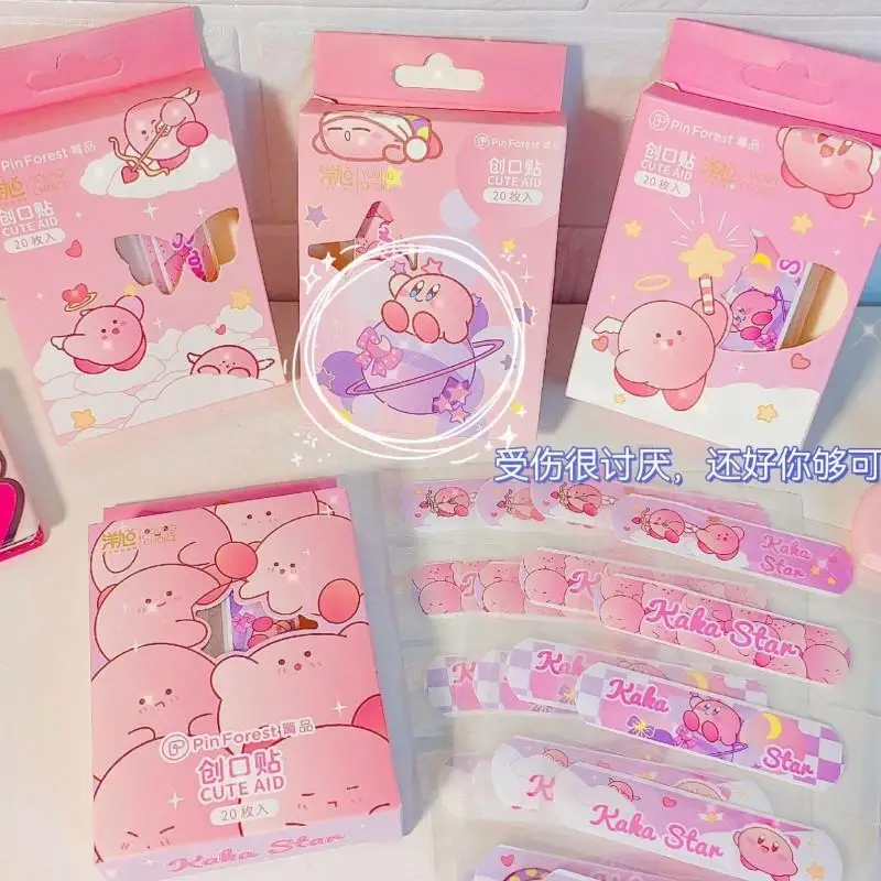 New Star Kirby Pattern Cartoon Bandaid Band Aid Hemostatic Patch Cute Hemostatic Bandage Patch Cute Waterproof and Breathable
New Star Kirby Pattern Cartoon Bandaid Band Aid Hemostatic Patch Cute Hemostatic Bandage Patch Cute Waterproof and Breathable