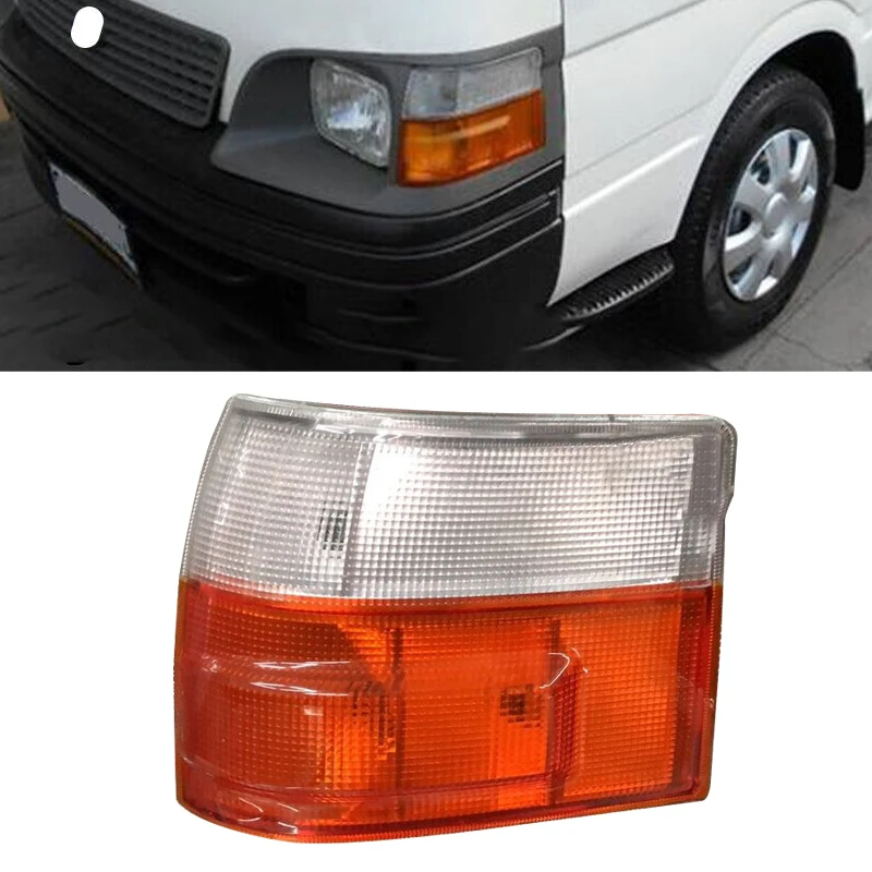 Световой сигнал поворота с левой стороны, лампа для углов, подходит для Toyota Hiace RZH 1989-1997, 1998, 1999, 2000, 2001, 2002, 2003, 2004
Световой сигнал поворота с левой стороны, лампа для углов, подходит для Toyota Hiace RZH 1989-1997, 1998, 1999, 2000, 2001, 2002, 2003, 2004