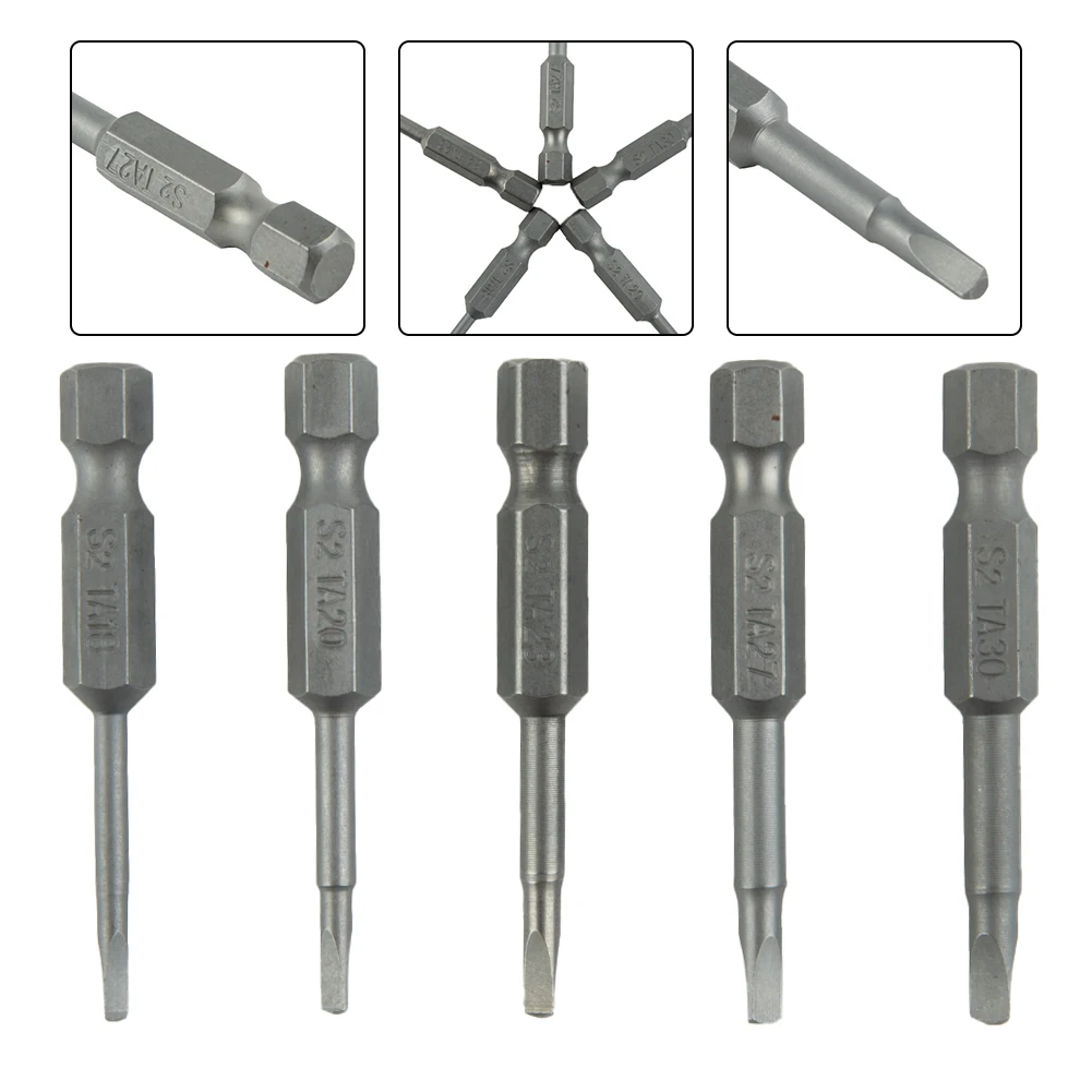Screwdriver Bits 5Pcs Magnetic Triangle Head Screwdriver Bits 1/4" Hex Shank Electric Tools Screwdriver Bits Hand Tools Hot Sale
Screwdriver Bits 5Pcs Magnetic Triangle Head Screwdriver Bits 1/4" Hex Shank Electric Tools Screwdriver Bits Hand Tools Hot Sale