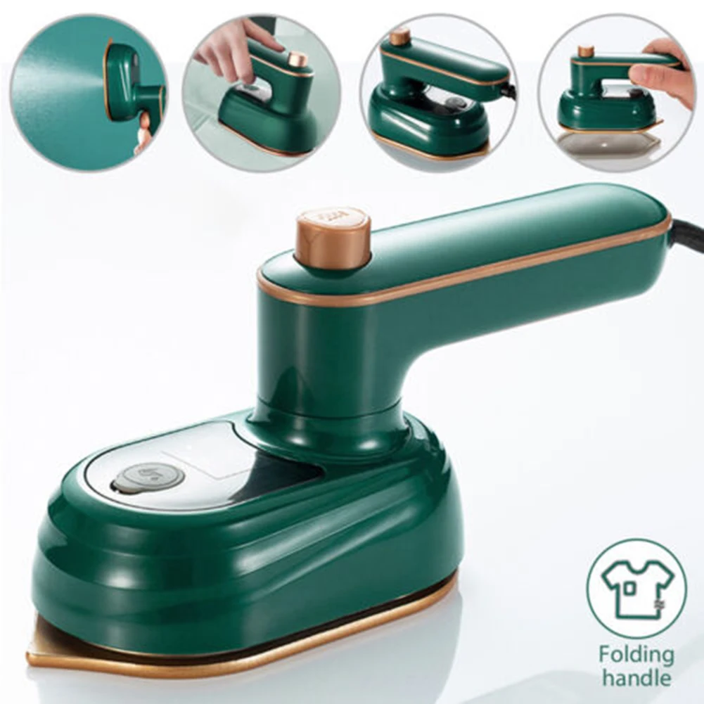 Mini Steam Iron Wet Dry Handheld Rotating Garment Steamer Sadiron For Smoothing Clothes 11.5x8.4x6.2cm AC 100V To240V 170 Degree
Mini Steam Iron Wet Dry Handheld Rotating Garment Steamer Sadiron For Smoothing Clothes 11.5x8.4x6.2cm AC 100V To240V 170 Degree