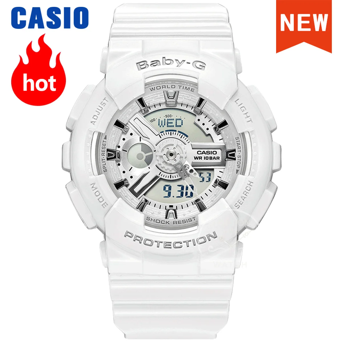

Casio watch for women baby-g Cherry Blossom Pink Vibrant youth LED digital watch sport quartz watch часы мужские BA-110