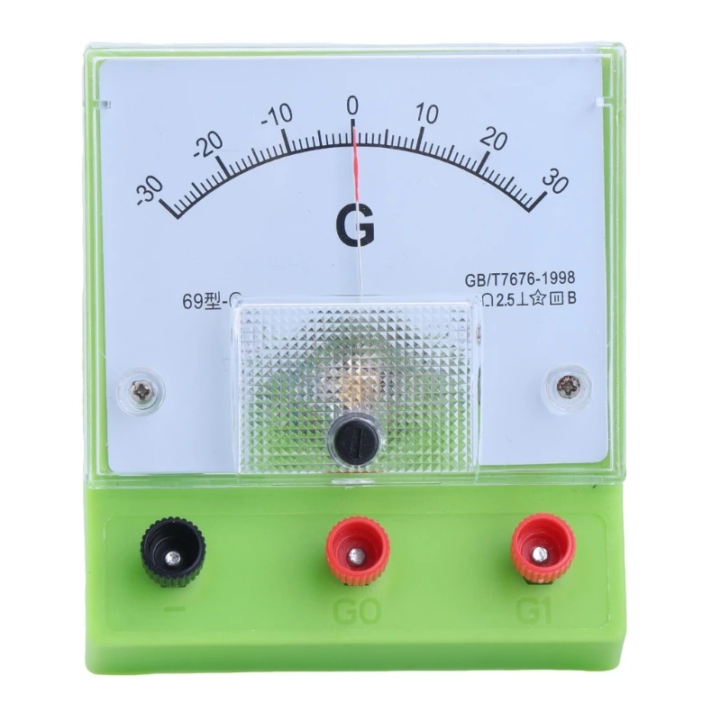 For Experiment Instrument Teaching Demonstration Galvanometer Scientific Ampere Sensitive Ammeter Detector Analog
For Experiment Instrument Teaching Demonstration Galvanometer Scientific Ampere Sensitive Ammeter Detector Analog