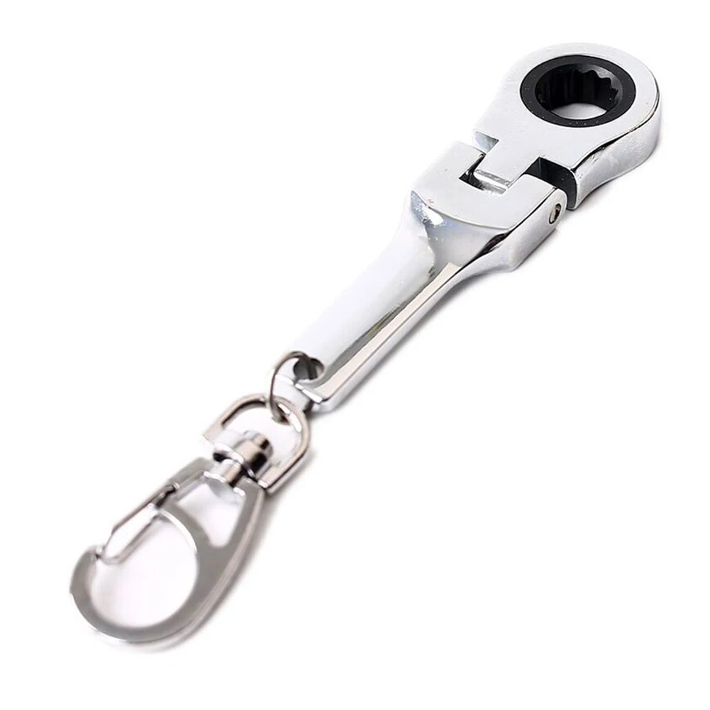 Perfect Gift Keychain Mini Shaped Metal Racing Keychain 10mm Ratchet Wrench Key Chain Ring Keyring Sleek and Stylish Design
Perfect Gift Keychain Mini Shaped Metal Racing Keychain 10mm Ratchet Wrench Key Chain Ring Keyring Sleek and Stylish Design