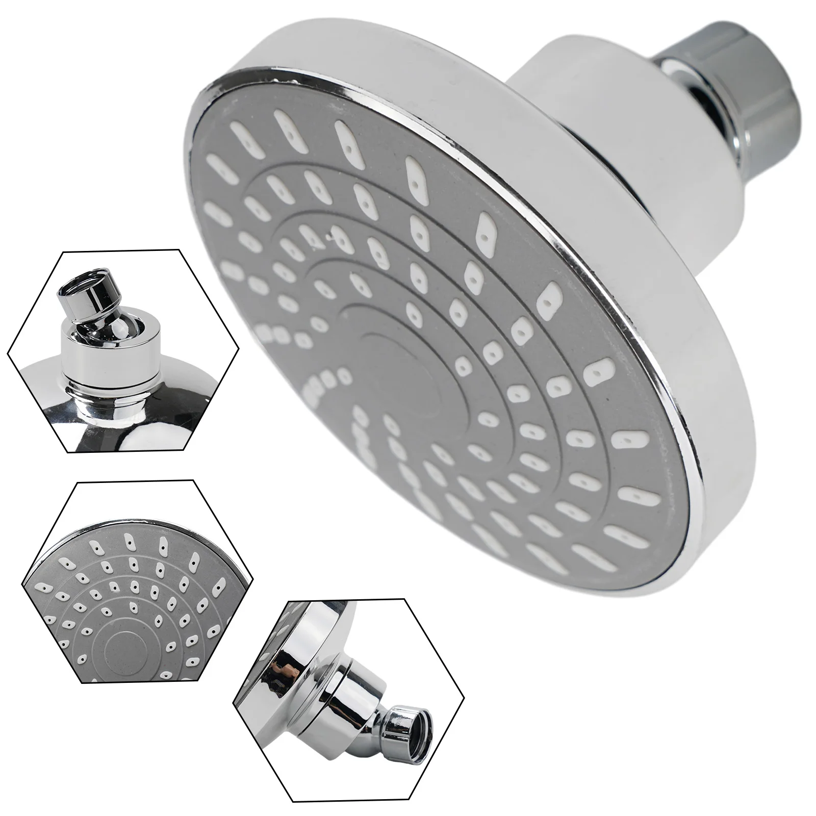 1x High New 1Pcs High Shower Head Sprayer Adjustable Rainfall Wall-Mounted Bathroom Fixture Faucet Replacement Part
1x High New 1Pcs High Shower Head Sprayer Adjustable Rainfall Wall-Mounted Bathroom Fixture Faucet Replacement Part