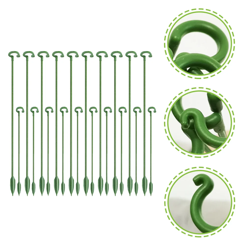 40 Pcs Plant Support Ring Stakes Small Potted for Indoor Butterflies Orchid Fixed Rods Plastic Single Stem Flower Stand
40 Pcs Plant Support Ring Stakes Small Potted for Indoor Butterflies Orchid Fixed Rods Plastic Single Stem Flower Stand