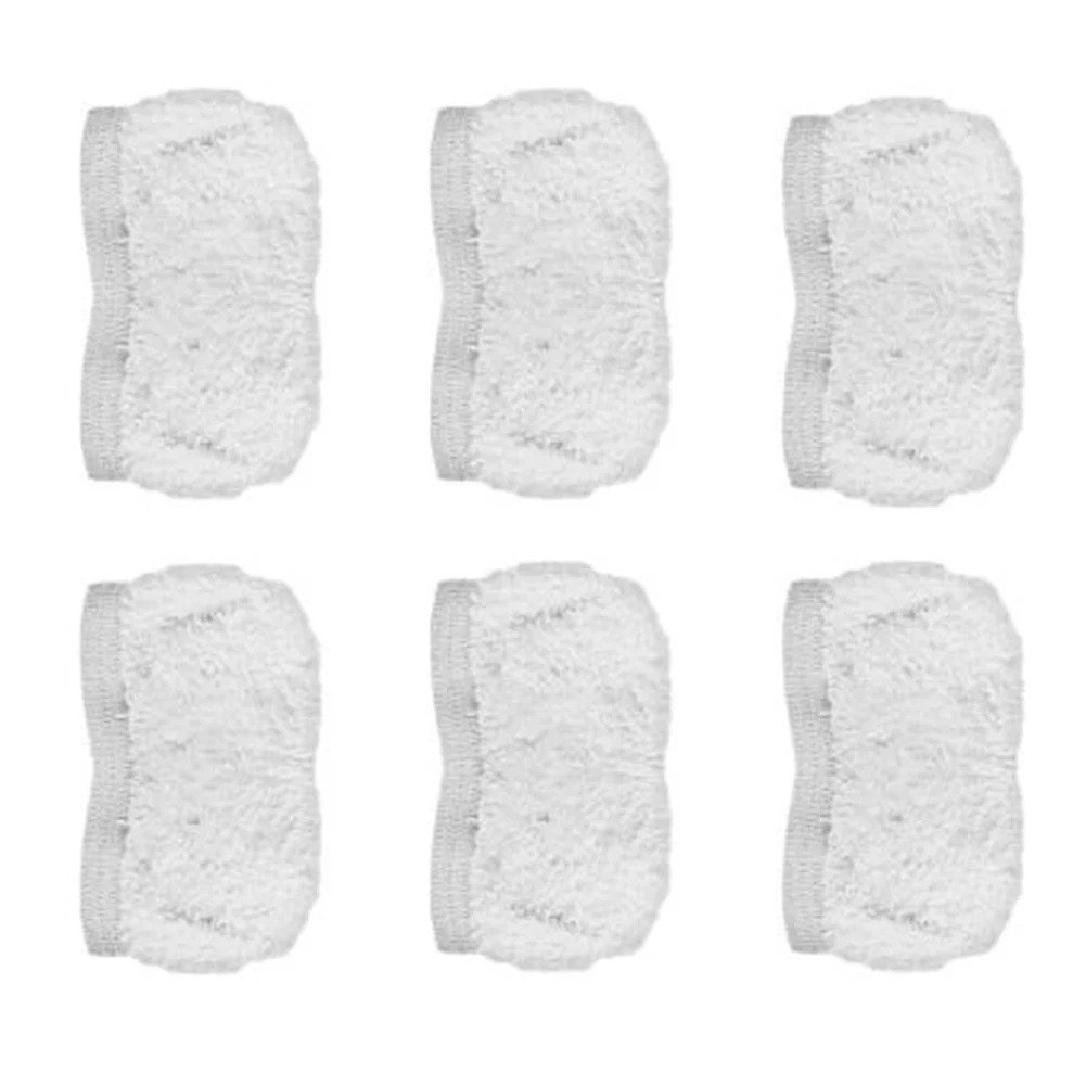 

Brand New Mop Cloth Rag Cover 6pcs Delicate Durable For Handy Steam Cleaners For Smart 100 Pad For Polti Vaporetto