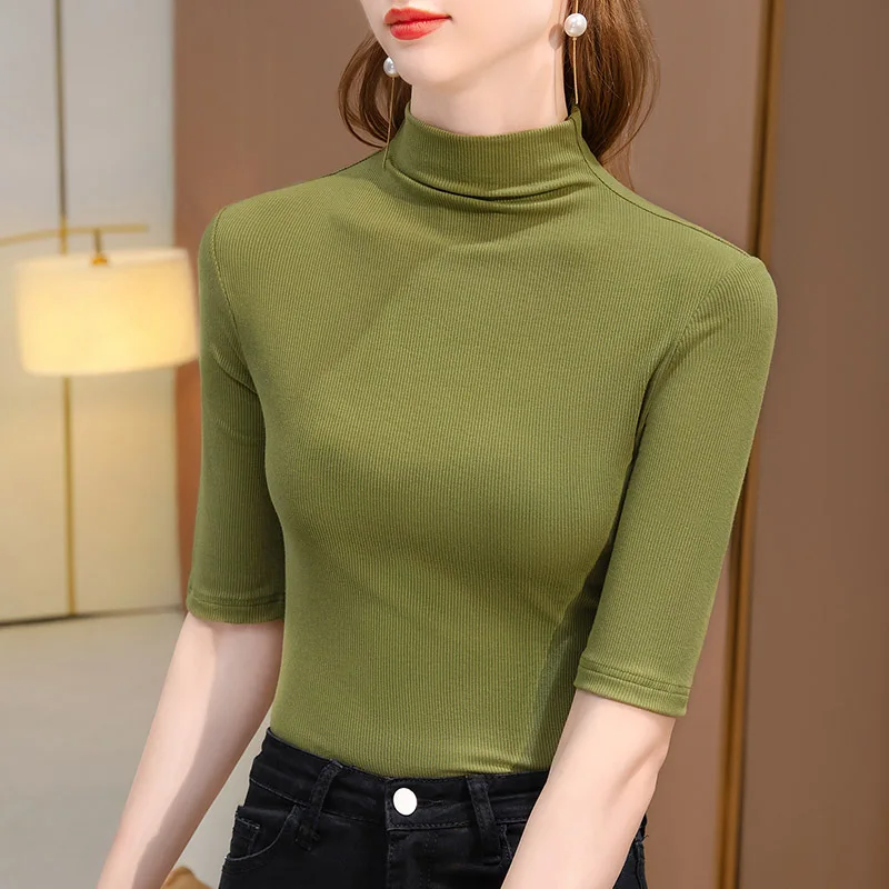 HIgh Quality 2024 Women Tops Winter Autumn Elastic Force Design T- Shirt Female Clothing Sexy Crop Top Clothes Casual Blouse Y2k
HIgh Quality 2024 Women Tops Winter Autumn Elastic Force Design T- Shirt Female Clothing Sexy Crop Top Clothes Casual Blouse Y2k