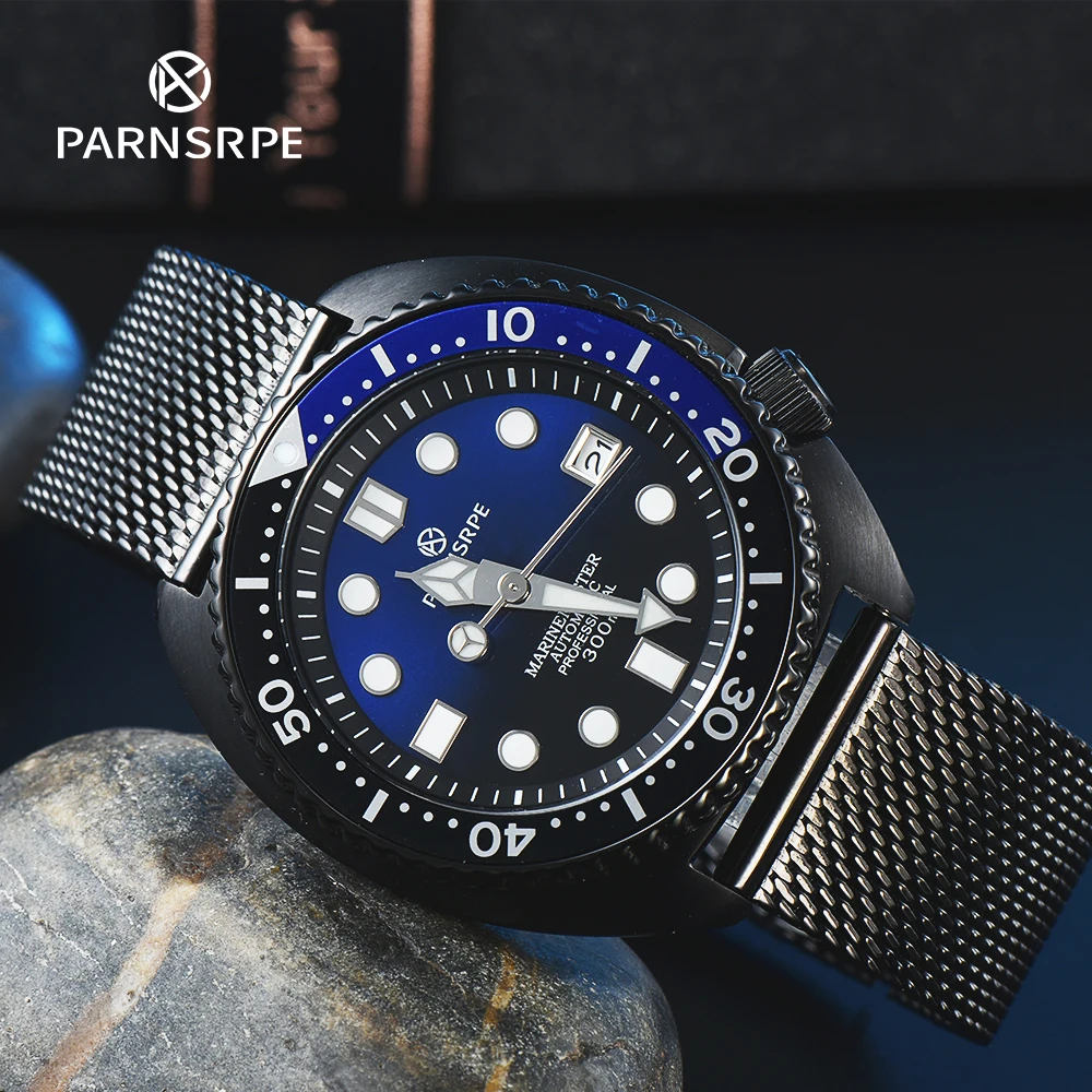 Мужские часы PARNSRPE Big abalone Diver с темно-синим циферблатом и сапфировым стеклом, японские часы NH35 для мужчин с индикатором даты
Мужские часы PARNSRPE Big abalone Diver с темно-синим циферблатом и сапфировым стеклом, японские часы NH35 для мужчин с индикатором даты