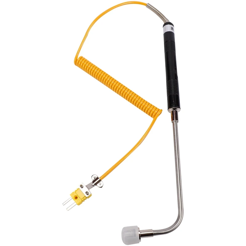 10X NR-81533B K Type Sensor Right Angle Surface Temperature Probe High Temperature Thermocouple -50 To 500℃
10X NR-81533B K Type Sensor Right Angle Surface Temperature Probe High Temperature Thermocouple -50 To 500℃